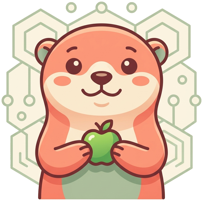 Lutra, la mascota de lutrAI.app
